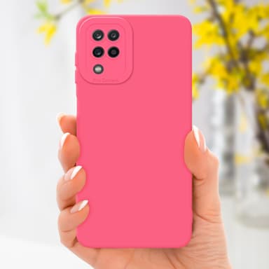 Samsung Galaxy A12 / M12 Deksel case (rød)