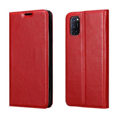 Oppo A52 lommebokdeksel case (rød)