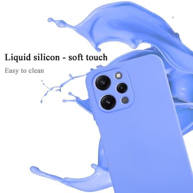 Redmi 12 silikondeksel case (Lilla)