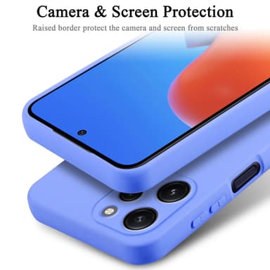 Redmi 12 silikondeksel case (Lilla)