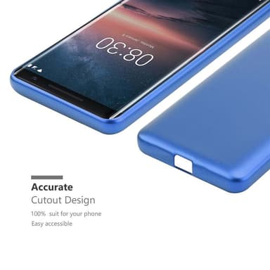 Deksel Nokia 8 Sirocco Case Cover (blå)