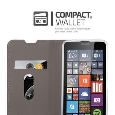 Nokia Lumia 640 lommebokdeksel etui (blå)