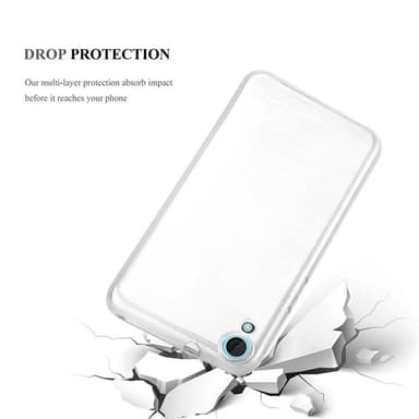 HTC Desire 820 silikondeksel cover (sølv)