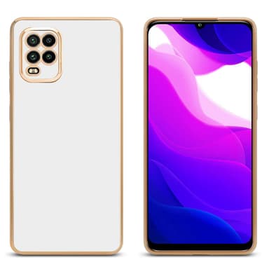 Xiaomi Mi 10 LITE silikondeksel case (Hvit)