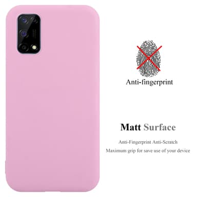 Deksel Realme 7 5G Silikon cover (rosa)
