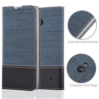Nokia Lumia 640 lommebokdeksel etui (blå)