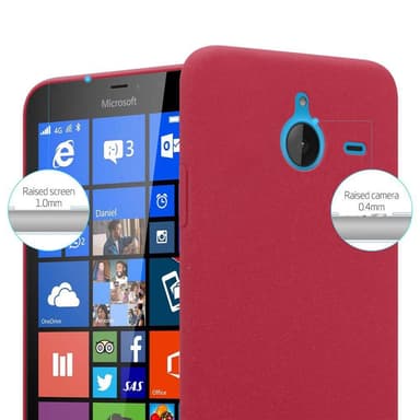 Nokia Lumia 640 XL Hardt Deksel Cover (rød)