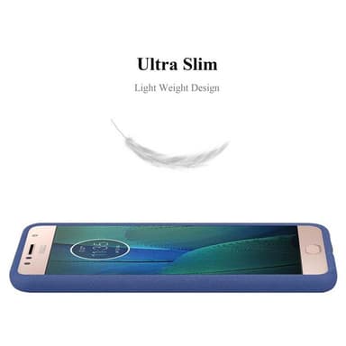 Deksel Motorola MOTO G5S PLUS case (blå)