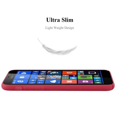 Nokia Lumia 640 XL Hardt Deksel Cover (rød)