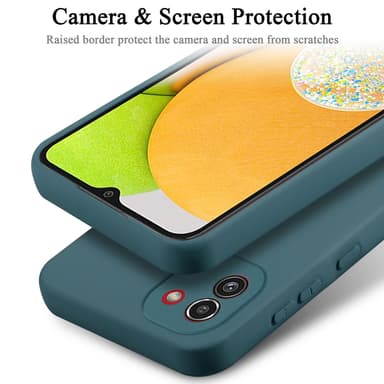 Samsung Galaxy A03 silikondeksel case (grønn)