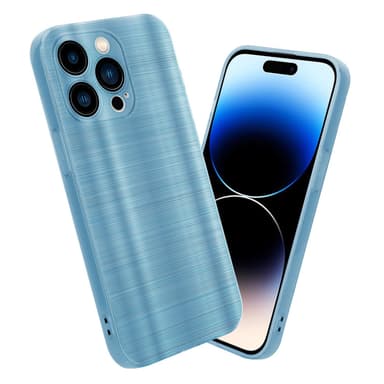 iPhone 14 PRO MAX Silikondeksel Beskyttelse (turkis)