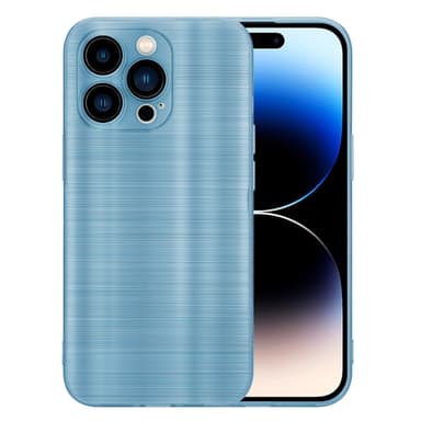 iPhone 14 PRO MAX Silikondeksel Beskyttelse (turkis)