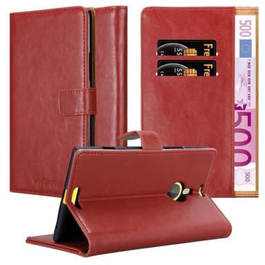 Nokia Lumia 1520 lommebokdeksel etui (rød)