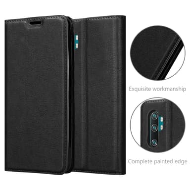 Xiaomi Mi NOTE 10 lommebokdeksel case (svart)
