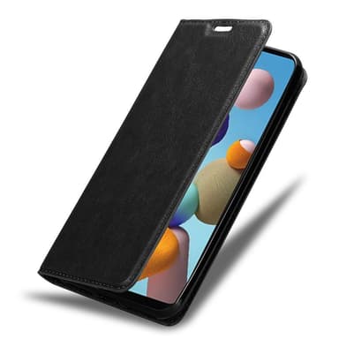 Samsung Galaxy A21s lommebokdeksel case (svart)