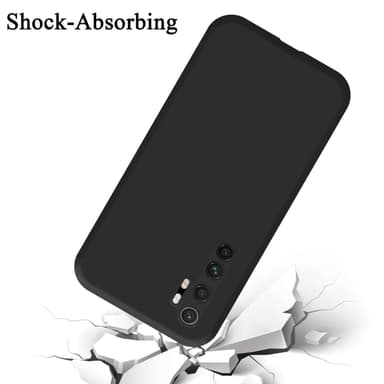 Xiaomi Mi NOTE 10 LITE silikondeksel case (Svart)