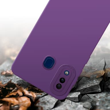 Samsung Galaxy A20 / A30 / M10s Deksel case (lilla)