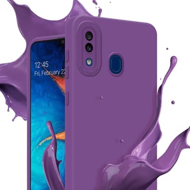 Samsung Galaxy A20 / A30 / M10s Deksel case (lilla)