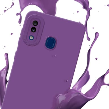 Samsung Galaxy A20 / A30 / M10s Deksel case (lilla)