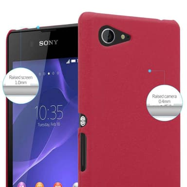 Sony Xperia E3 Hardt Deksel Cover (rød)