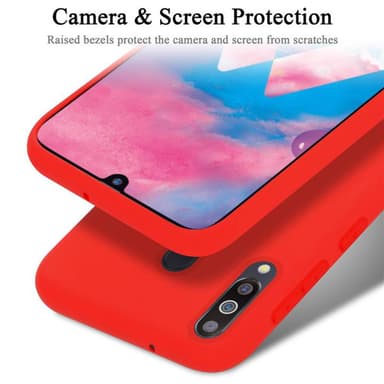Samsung Galaxy M30 / A40s silikondeksel case (rød)