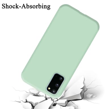 Samsung Galaxy S20 silikondeksel case (grønn)