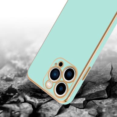 iPhone 14 PRO silikondeksel case (grønn)