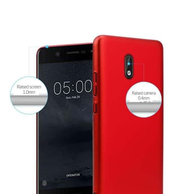 Deksel Nokia 3 2017 Case Cover (rød)