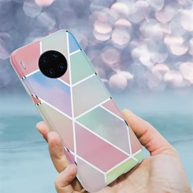 Huawei MATE 30 PRO lommebokdeksel etui (rosa)