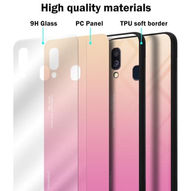 Deksel Samsung Galaxy A40 Case Cover (svart)