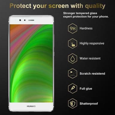 Huawei P9 3x Skjermbeskytter Skärmskydd