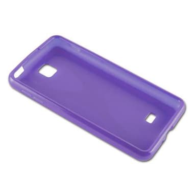 LG OPTIMUS F5 / LUCID 2 Deksel Case Cover (lilla)