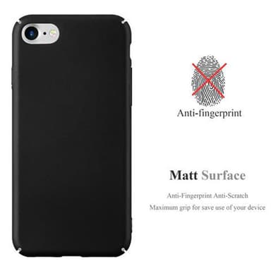Deksel iPhone 7 / 7S / 8 / SE 2020 Case Cover (svart)