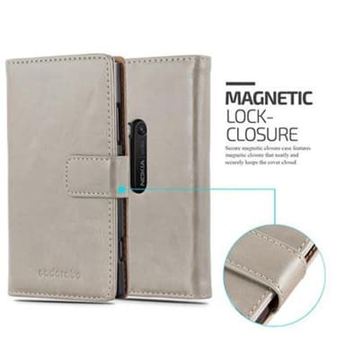 Nokia Lumia 920 lommebokdeksel etui (brun)