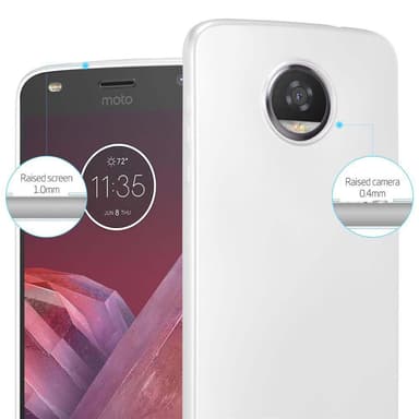 Deksel Motorola MOTO Z2 Case Cover (sølv)