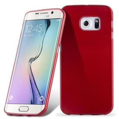 Samsung Galaxy S6 EDGE silikondeksel cover (rød)