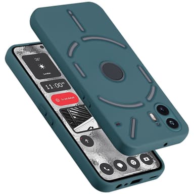 Nothing Phone 2 silikondeksel case (grønn)