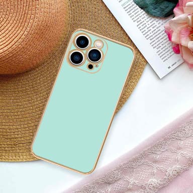 iPhone 14 PRO silikondeksel case (grønn)