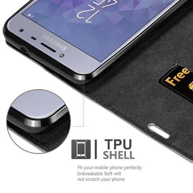 Samsung Galaxy J4 2018 lommebokdeksel case (brun)