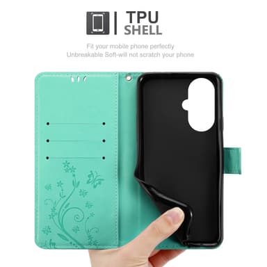OnePlus Nord CE 3 Lite 5G lommebokdeksel Blomster