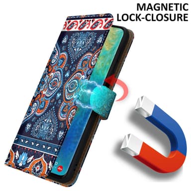 Huawei MATE 20 PRO lommebokdeksel etui (blå)