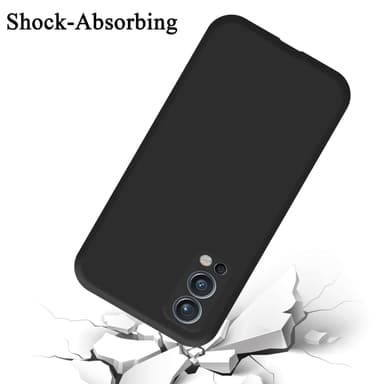 OnePlus Nord 2 5G silikondeksel case (Svart)