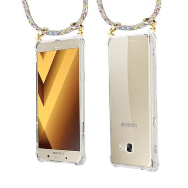 Samsung Galaxy A5 2017 Deksel med Halskjede (gul)