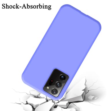 Samsung Galaxy NOTE 20 ULTRA silikondeksel case (lilla)