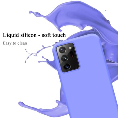 Samsung Galaxy NOTE 20 ULTRA silikondeksel case (lilla)