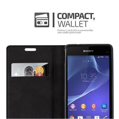 Sony Xperia Z1 COMPACT lommebokdeksel case (turkis)