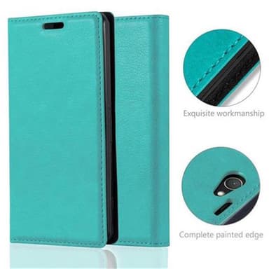 Sony Xperia Z1 COMPACT lommebokdeksel case (turkis)