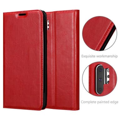 Samsung Galaxy NOTE 10 PLUS lommebokdeksel case (rød)