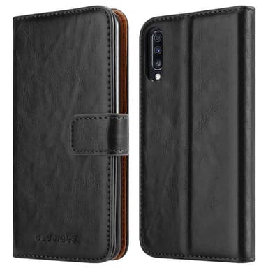 Samsung Galaxy A70 / A70s lommebokdeksel etui (svart)