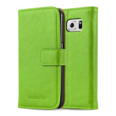 Samsung Galaxy S6 lommebokdeksel etui (grønn)
